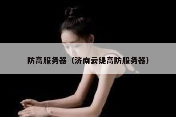 防高服务器（济南云缇高防服务器）