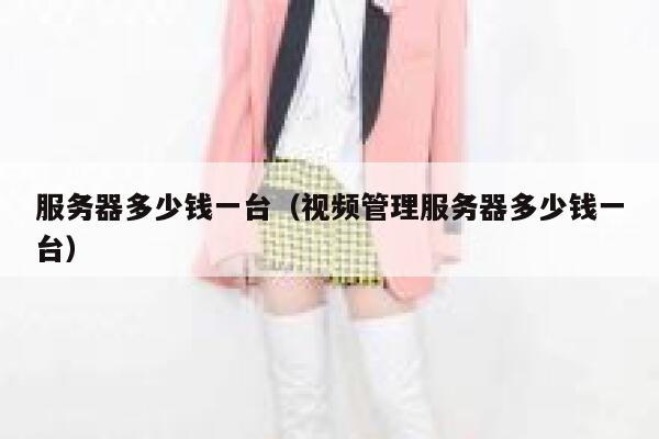 服务器多少钱一台（视频管理服务器多少钱一台）
