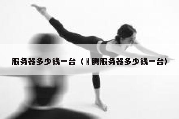 服务器多少钱一台（昇腾服务器多少钱一台）