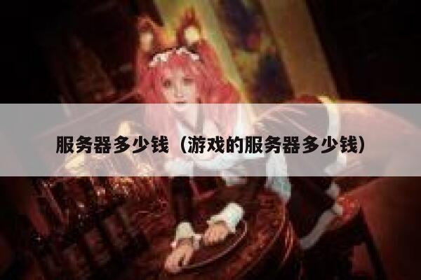 服务器多少钱（游戏的服务器多少钱）