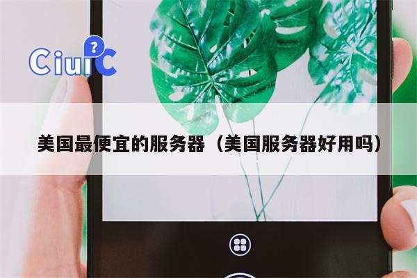 美国最便宜的服务器（美国服务器好用吗）