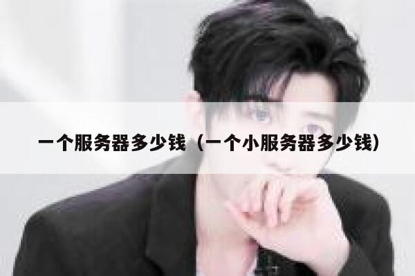 一个服务器多少钱(一个小服务器多少钱) 一个服务器多少钱(一个小服务器多少钱)