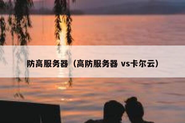 防高服务器（高防服务器 vs卡尔云）
