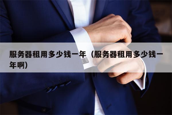 服务器租用多少钱一年（服务器租用多少钱一年啊）