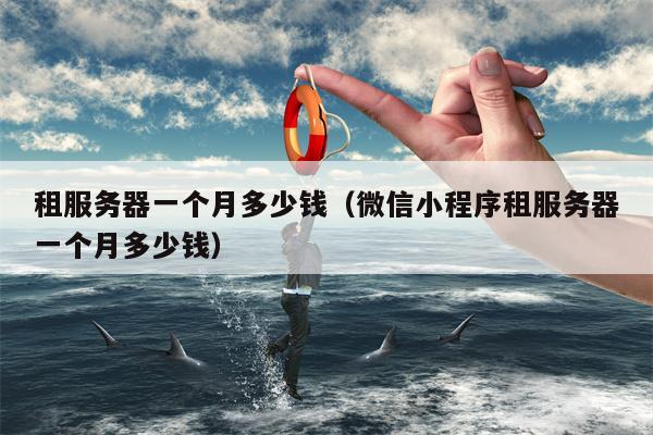 租服务器一个月多少钱（微信小程序租服务器一个月多少钱）