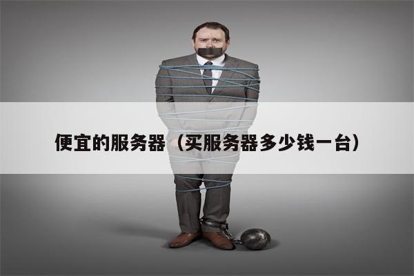 便宜的服务器（买服务器多少钱一台）