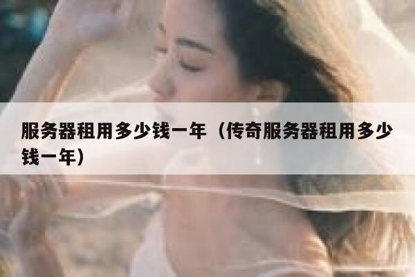 服务器租用多少钱一年（传奇服务器租用多少钱一年）